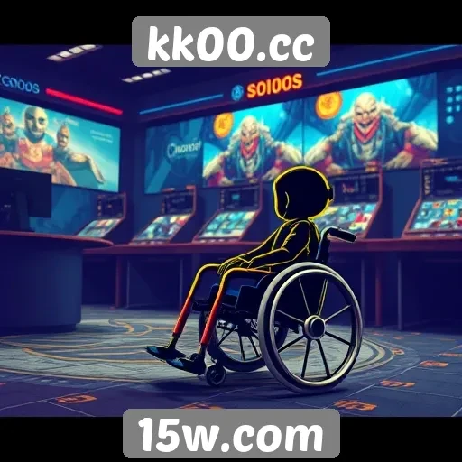 Acessibilidade e inclusão no site de jogos kk00.cc